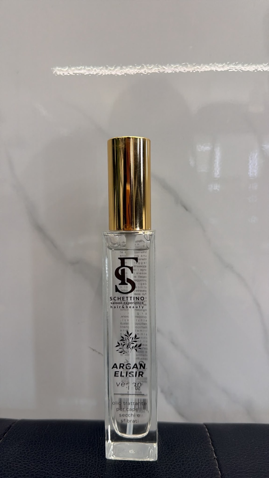 Argan Elisir — Vegan · olio trattante Schettino Saloon Experience